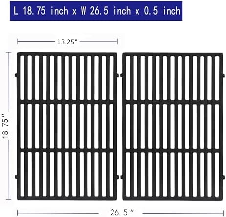 Leship 18.75 Inch Grates for Weber 66095 Genesis II & XL 300 Series Grill - Image 2