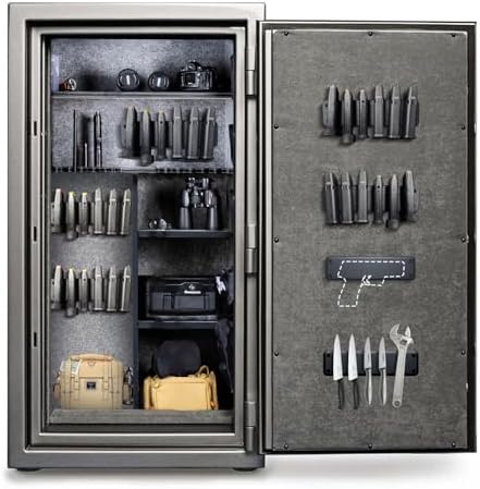Magnetic Ammunition Holder，Double Sided Gun Magnet for Gun Magazines, Knives, Organize Mount in Gun Safe, Cabinet, Wall, Door, Ammo Storage Accessories for Handgun, Pistol and Rifle Mags - Image 7