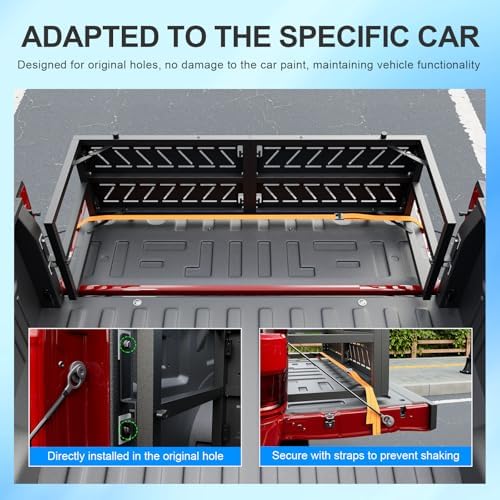 SZYANG Tailgate Extender Compatible with 2015-2026 Ford F150 - Image 2
