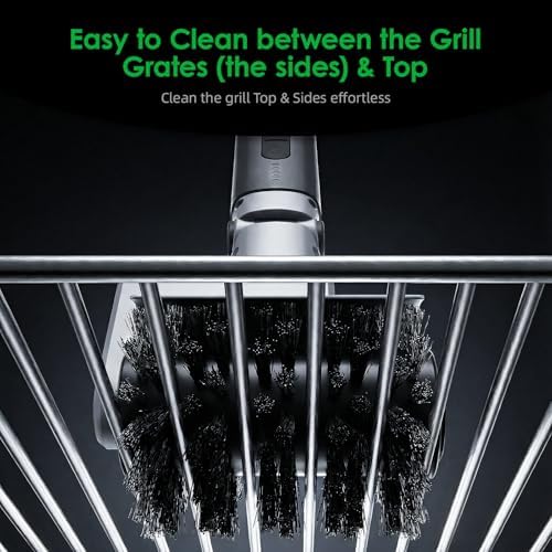 Electric Grill Brush for Outdoor Grill, Upgraded Electric BBQ Grill Cleaner - Image 5