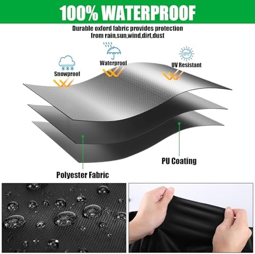 Outdoor Table Cover for 36 Inch Patio Prep Table Furniture - Image 6