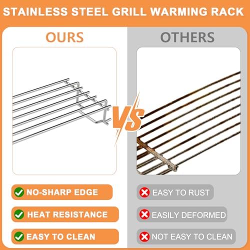 67027 Raised Warming Rack for Weber GS4 Spirit II/I 300 SER Parts E310 E320 - Image 6