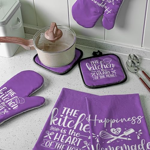 Sratte 6 Pcs Kitchen Decor Accessories Set, Kitchen, Purple - Image 3