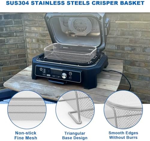 Crisper Basket & Rack for Ninja Woodfire XL OG850/OG951 Grill Accessories - Image 4