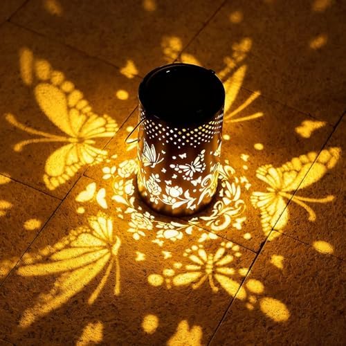 BSGlobal Butterfly Solar Lanterns Outdoor Waterproof Hanging Lights - Image 7