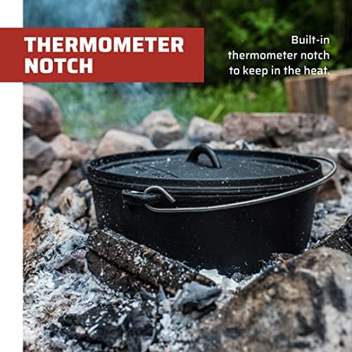 Camp Chef 12 in. Cast Iron Dutch Oven, Pre-Seasoned - Image 5