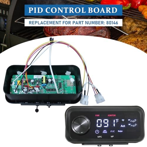 Replacement 80146 Digital PID Control Board Parts for PB850PS2, Compatible with Pit Boss Pro Series II 850 Wood Pellet Grill, Comes with WiFi and Bluetooth Function - Image 6