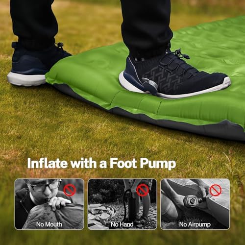OGERY Sleeping Pad for Camping, 6" Extra-Thick Reinforced Camping Pad - Image 5