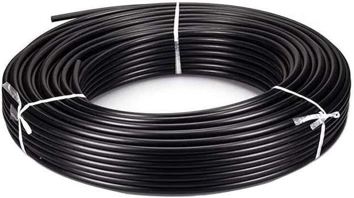 3/8" OD High Pressure Nylon Tubing for Outdoor Misting System 65.6ft/20m Misting Line for Patio Patio Mister for Cooling Water Mister Hose for Umbrella (0.22" ID) by TLTOOLEGIN