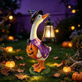 Halloween Decorations Solar Garden Outdoor Statues Goose by QZJDDZSW