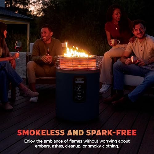 Ninja Fireside360 Fire Pit/Heater, 80,000 BTU, 3 Modes, Cyberspace - Image 4