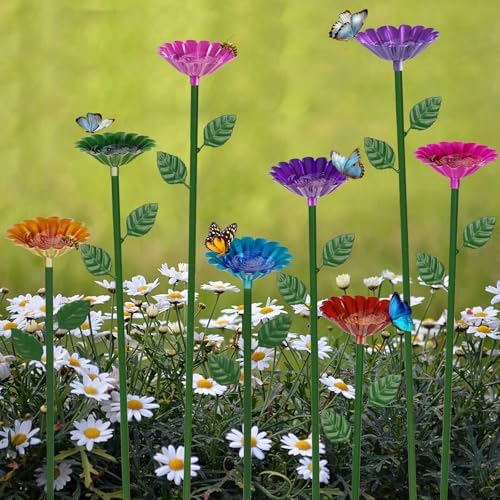 8 Pack Bee Watering Station, Bee Bath for Garden Outdoor Yard Decor by Retyion