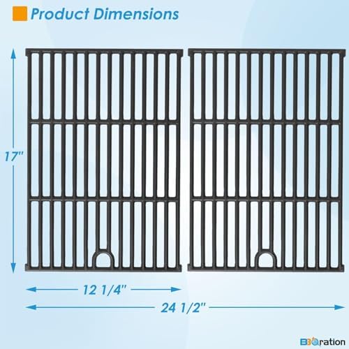 Grill Parts for Nexgrill 4 Burner 720-0925 720-0925P 720-0925PG,Grill Grate for Nexgrill 720-0925P Replacement Parts 720-0340 720-0718A Grate for Charbroil 463352521 463351021 - Image 4