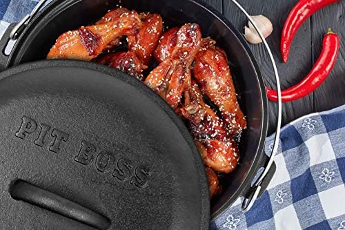 Pit Boss 6 Piece Cast Iron Starter Kit, Black - Image 6