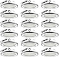 AIKVSXER 18Pack UFO LED High Bay Lights, 400W Shop Lights, 60000LM, 6000K by AIKVSXER