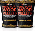 Kona Premium Blend Smoker Pellets, Intended for Ninja Woodfire Outdoor Grill, 16 lb Resealable Bag by Kona