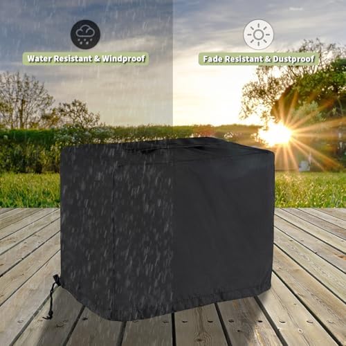 Grill Cover for NXR 3 Burner Portable Gas Grill, Heavy-Duty 600D Outdoor Griddle Cover for Bestfire 3-Burner Tabletop Gas Grill, Tabletop BBQ Cover for NXR 3 Burner Outdoor Barbecue - Image 5