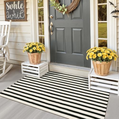 OJIA Outdoor Rug 3'x5' Front Door Mat Outdside Entrance Front Porch Decor by OJIA