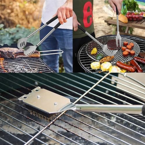 Golf Grilling Gifts for Men 8pcs Golf BBQ Grill Accessories Tools Utensils Set for Outdoor Camping, Funny Birthday Gifts for Men Women Golfers, Dad Gifts for Dad Grandpa Husband from Daughter Son Wife - Image 7