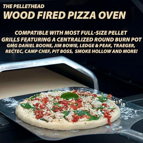Pellethead Pizza Oven Attachment for Pellet Grills, 800°F+, SS - Image 2