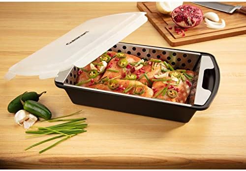 Cuisinart CMT-200 Marinade and Grilling Basket Set, Stainless Steel - Image 4