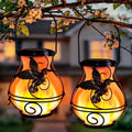 Solar Lanterns Outdoor Waterproof Hummingbird Hanging Solar Lantern by CHYGRON