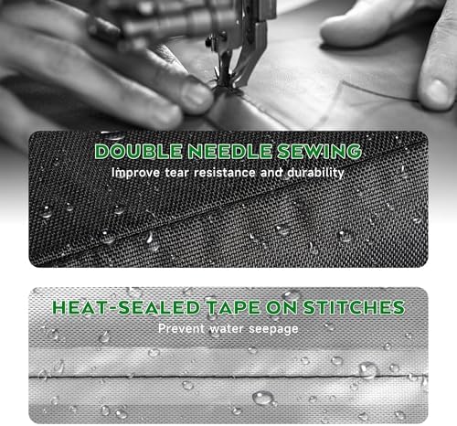 Pellet Smoker Cover for GE Profile Indoor Pellet Smoker, Heavy-Duty 600D Protective Cover for Tabletop Smoker Pellet Smoker Grill - Image 4