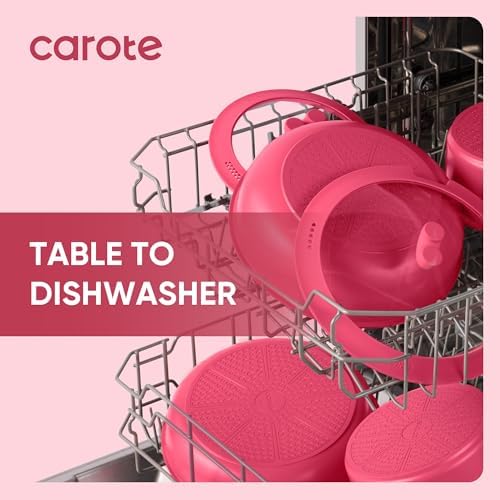 CAROTE 15pcs Pots and Pans Set Non Stick, Cookware Set Detachable Handle - Image 6