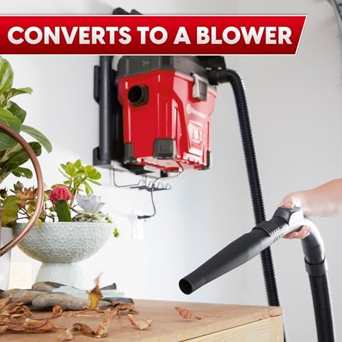 Vacmaster VWMB508 1101 5-Gal 5 PHP Remote Control Wall Mount Wet/Dry Vac - Image 6
