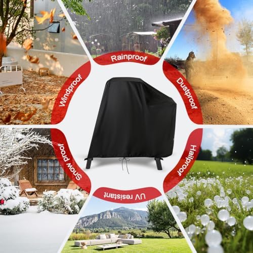 Grills Cover for Ninja XSKUNSTAND Outdoor Grill Stand with One Side Table - Image 7
