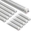 Barrina T8 LED Shop Lights 6FT, 60W 8500LM 6500K, High Output, 10 Packs by Barrina
