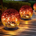 JKIMK Solar Globe Lights Outdoor Waterproof-Solar Balls for Garden by JKIMK