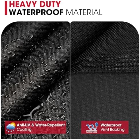Unicook Grill Cover for Outdoor Grill Heavy-Duty Waterproof, 75 in. X-Large - Image 3