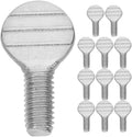 Toddmomy Thumb Screws for Air Fryer Rotisserie Forks 0.78X0.39 Inch Stainless Steel Oven Grill Replacement Screws 12 Pcs Rotating Fork Screws for Universal Rotisserie Accessories by Toddmomy