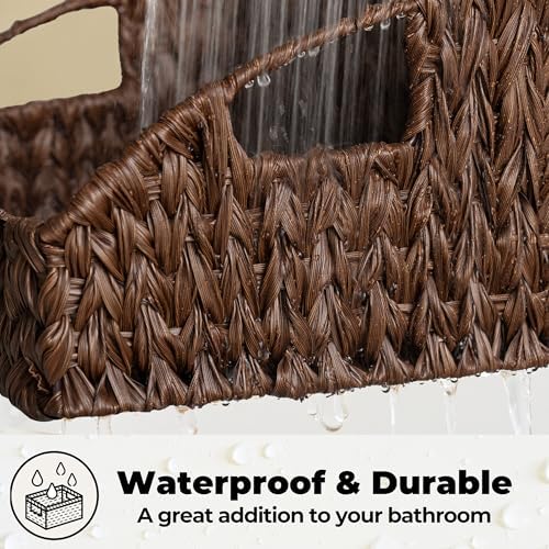GRANNY SAYS Wicker Baskets for Organizing, Waterproof Basket for Shelves - Image 4