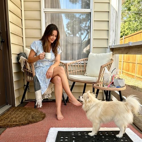 PORWEY 3 Piece Patio Bistro Set for Balcony, Apartment, Backyard, Beige - Image 3