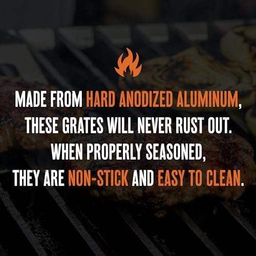 GrillGrate Flavor Zone | Universal Grill Accessory for Gas Grills, Pellet Grills, or Charcoal Grills | Hard Anodized Aluminum | 15 for Any Grill - Image 7