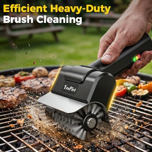 Electric Grill Brush, Cordless Rechargeable Grill Cleaner, BBQ Grill Brush - Image 4