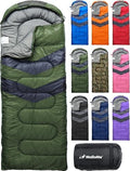 MalloMe Sleeping Bags for Adults Cold Weather & Warm - Backpacking Camping Sleeping Bag for Kids 10-12, Girls, Boys - Lightweight Compact Camping Essentials Gear Accessories Hiking Sleep Must Haves by MalloMe