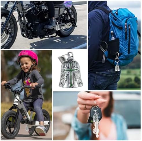 Motorcycle Bell Guardian Angel Gremlin Lucky Charm Gift For Riders - Image 5