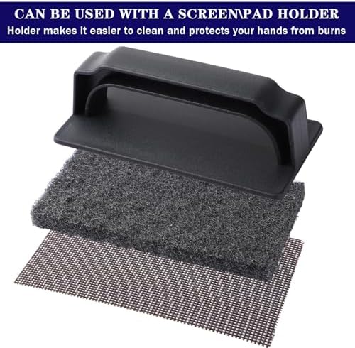Reallnaive 124 Pcs Griddle Cleaning Kit for Flat Top Grill,Black - Image 4