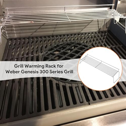 BQMAX 65054 Grill Warming Rack for Weber Genesis 300 Series (2007-2016) - Image 6