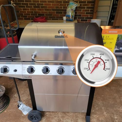 G432-8L00-W1 Lid Temperature Gauge for Charbroil Advantage 4/6 Burner Grill - Image 6