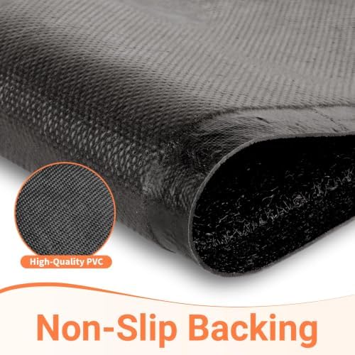 StepLively Door Mat Indoor Outdoor Welcome Mat for Entrance, 30x17.5 Black - Image 4