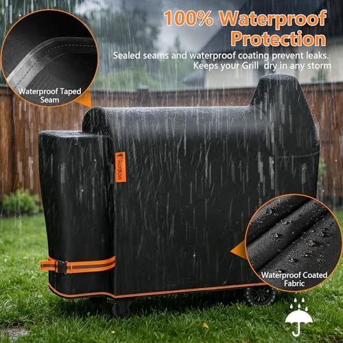 1000D Heavy Duty Grill Cover for Pit Boss Austin XL Grill - Image 3