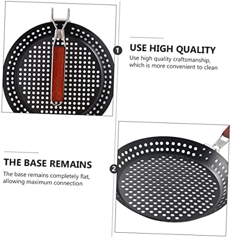 Ciieeo Grill Skillet Xmas Foldable Iron for Camping and Grilling - Image 6
