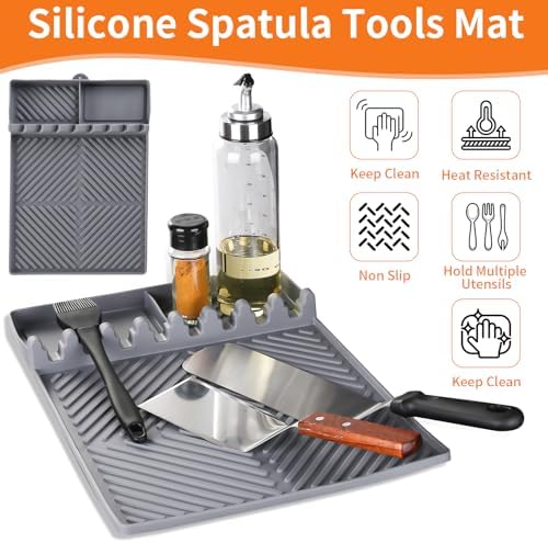 Find law Silicone Tools Mat for Griddle & Kitchen Countertop - Image 4