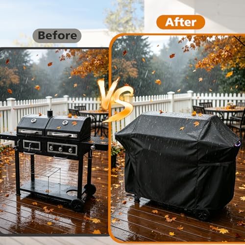 65x30 Grill Cover for Expert Grill 3 Burner Gas & Charcoal Combo BBQ Grill - Image 3
