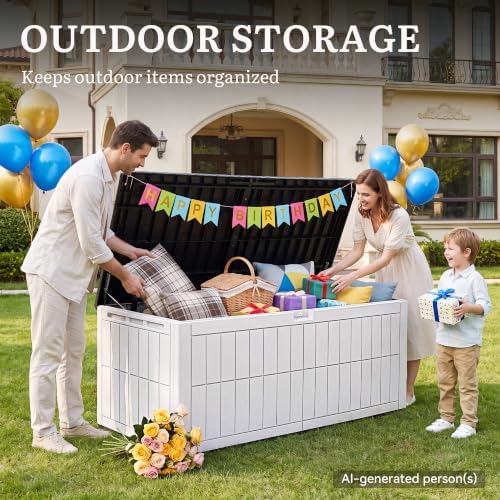 YITAHOME XXL 240 Gallon Extra Large Deck Box - Image 4