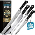 Cutluxe Butcher Knife Set, Brisket, Breaking & Boning Knife with Honing Rod by Cutluxe